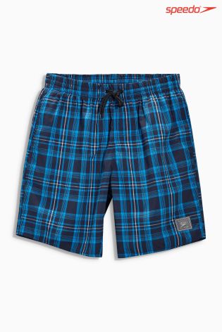 Blue Speedo&reg; Line Check 18&quot; Short